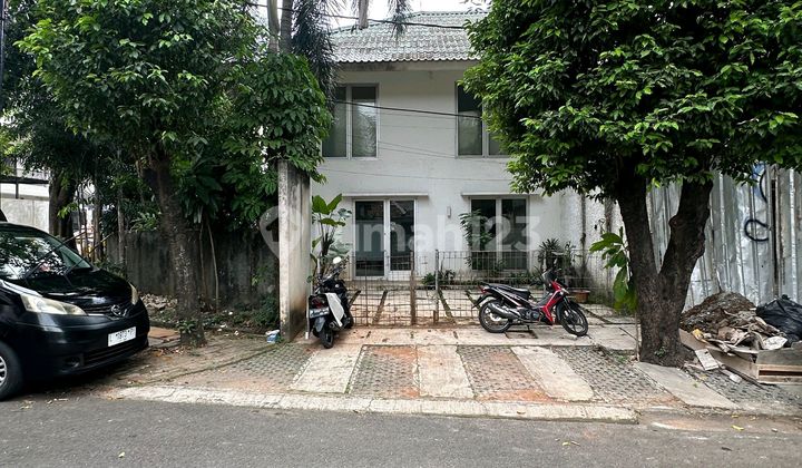 Prime Kebayoran Baru Area Land Calculation Corner Position Near Blok M