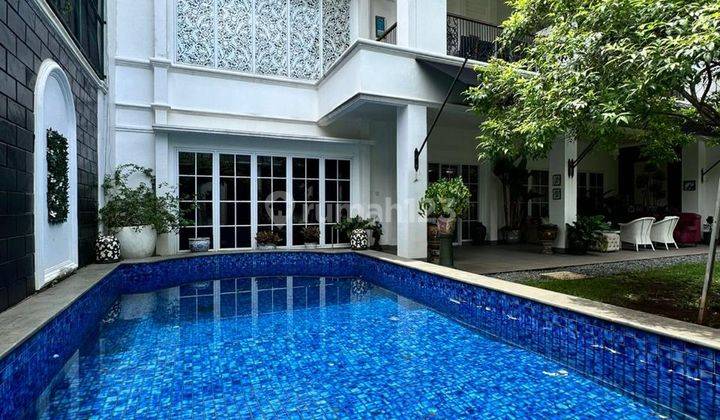 Bangka Kemang Luxurious American Classic Full Furnished  2