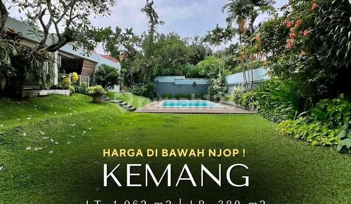 Kemang Rumah Siap Huni Halaman Luas Harga Dibawah Njop 