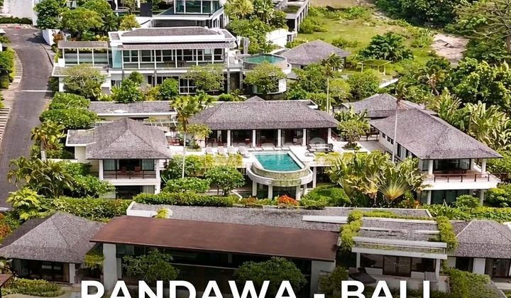 Pandawa Bali Luxury Tropical Villa Ocean View Fully Furnished