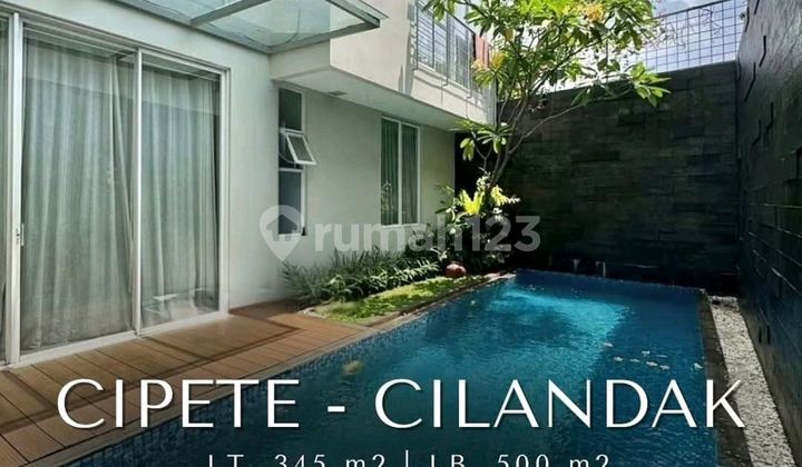 Cipete Cilandak Modern Tropical Dalam Komplek One Gate System