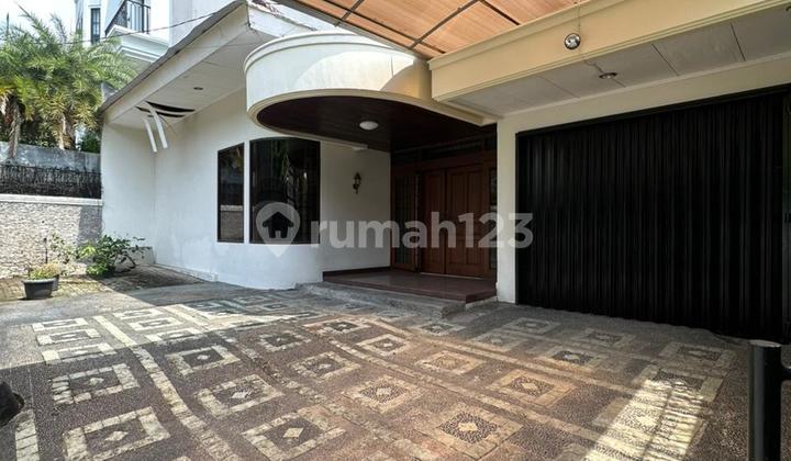 Permata Hijau Kebayoran Lama Rumah Siap Huni Halaman Luas 