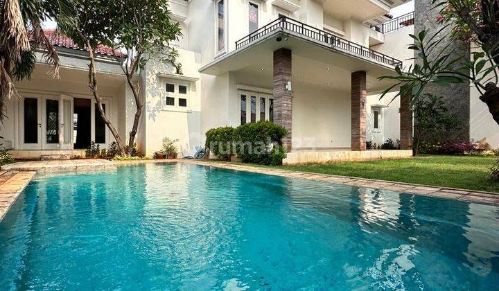 Cipete Cilandak American Classic Private Pool Semi Furnished  1