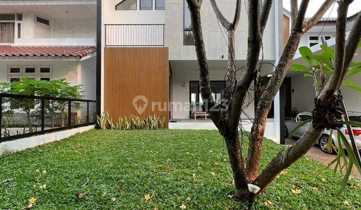 Cipete Selatan Brand New House Full Furnished Halaman Luas  2