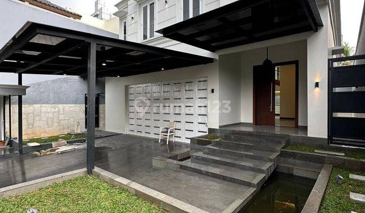 Pondok Indah Brand New House Modern Minimalist Jalan Lebar  2