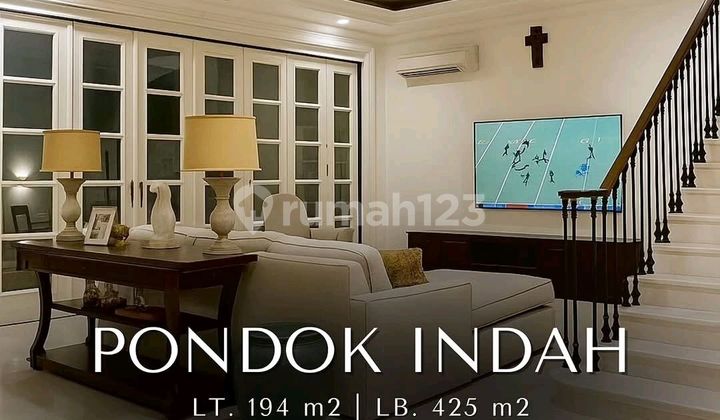Modern Classic Pondok Indah House, Ready to Occupancy in a Luxury Complex