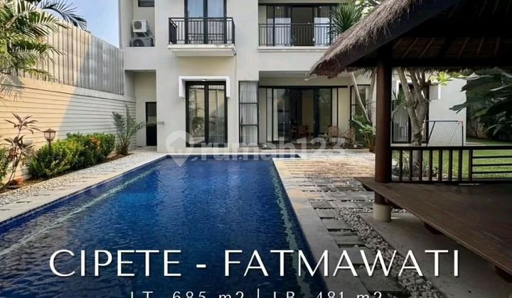 Cipete Fatmawati Modern Tropical House Cluster One Gate System Cipete Fatmawati Modern Tropical House Cluster One Gate System