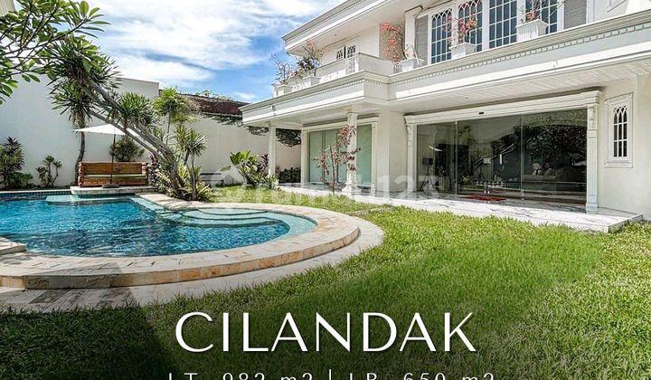 Cilandak Rumah Mewah Siap Huni Lokasi Tenang Unfurnished 