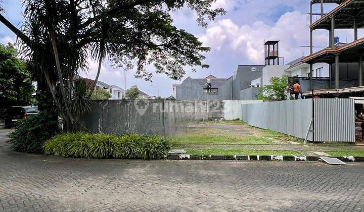 tampak depan cilandak admiralty residence kavling siap