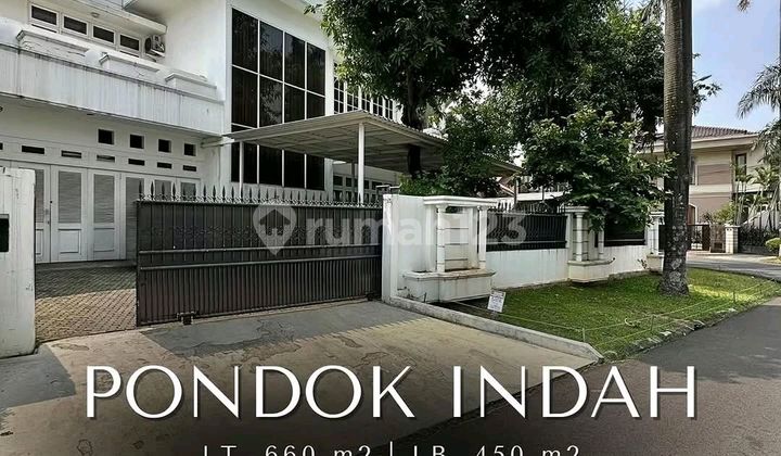 Pondok Indah Lingkungan Tenang Nyaman Row Jalan Lebar 