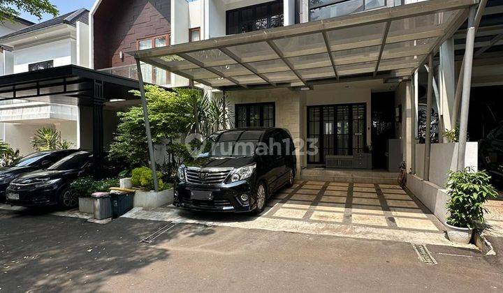 Lebak Bulus Rumah Dalam Townhouse Semi Furnished Turun Harga  1