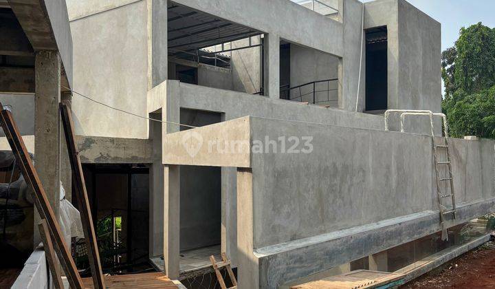 Veteran Bintaro Modern Villa House Design Brand New On Progress 2