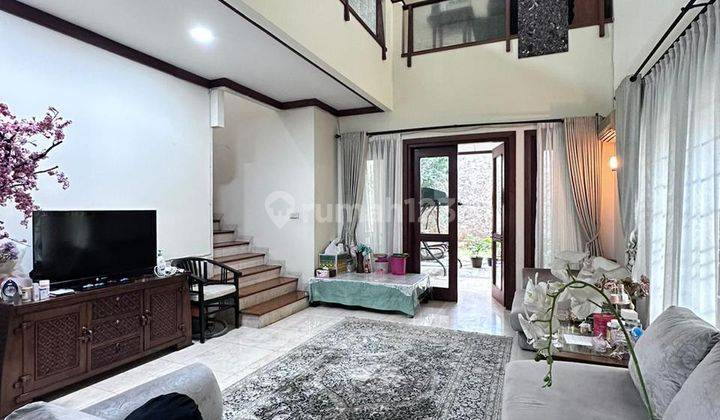 Permata Hijau II Classic Tropical House One Gate Turun Harga 2