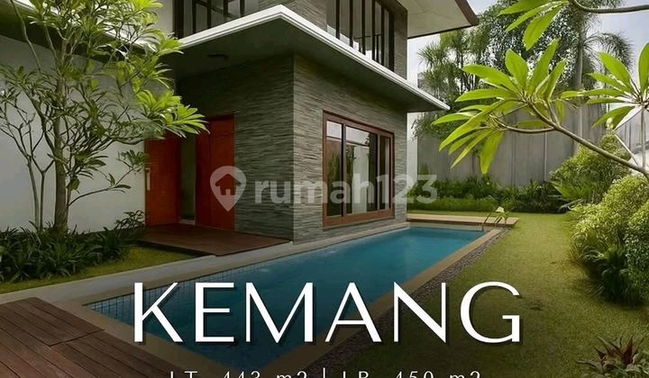 Kemang Modern Tropical House Ready for Occupancy Comfortable Location Corner Position