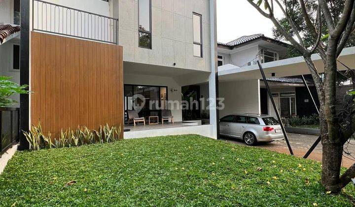 Cipete Selatan Brand New House Full Furnished Halaman Luas  1