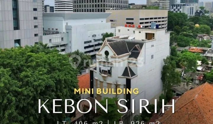 Kebon Sirih Central Jakarta 5-Storey Mini Building Strategic Location