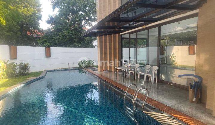 Kebayoran Baru Brand New Luxurious House Private Pool And Lift  1