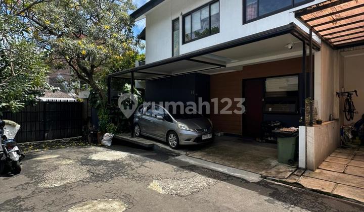 Modern Minimalist Tropical House in Bintaro Cluster, Furnished