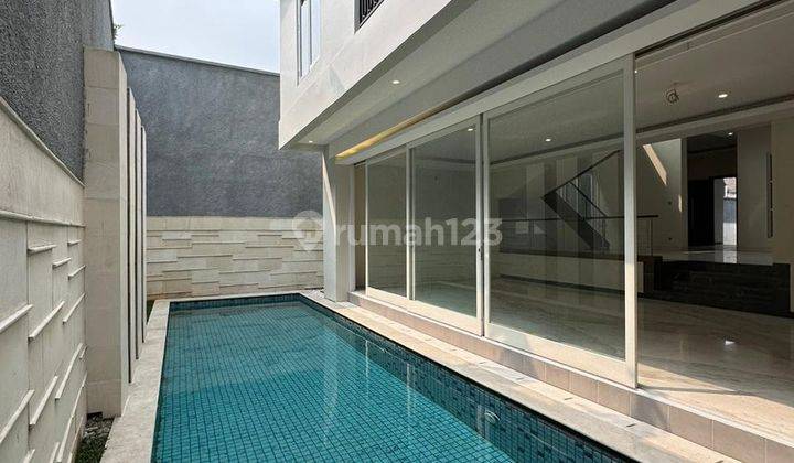 Pondok Indah Brand New House Modern Minimalist Jalan Lebar  1