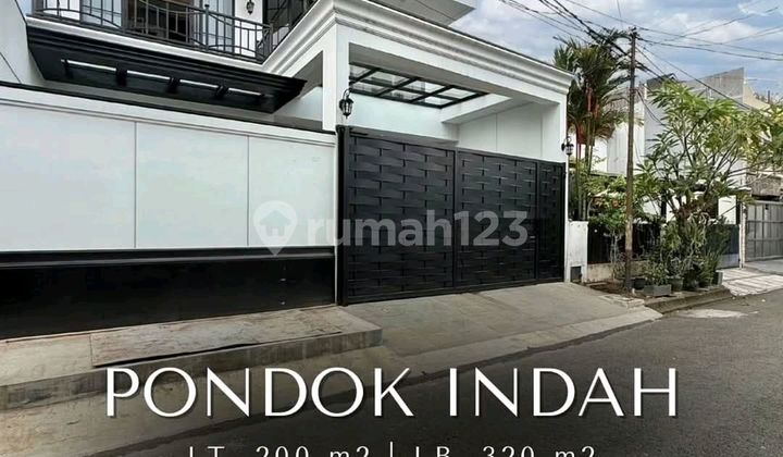 Pondok Indah Brand New House Modern Minimalist Semi Furnished 