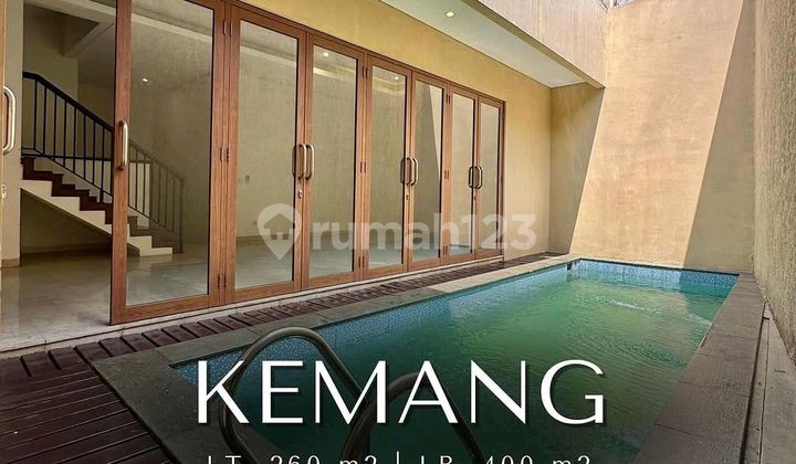 Kemang Barat Rumah Siap Huni Lokasi Nyaman Tenang Bebas Banjir 