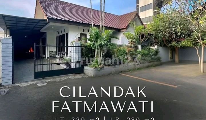 Cilandak Fatmawati Rumah Asri Dalam Komplek Siap Huni Dekat Mrt 