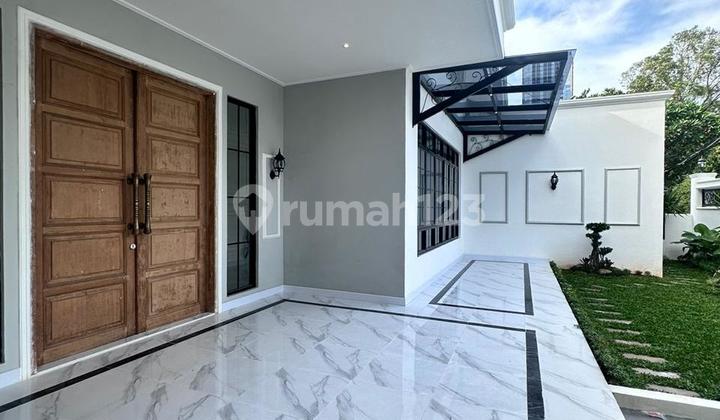 Cilandak Brand New House Modern Minimalist Design Semi Furnished