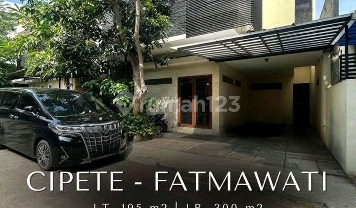 Cipete Fatmawati Rumah Modern Minimalist Dalam Townhouse