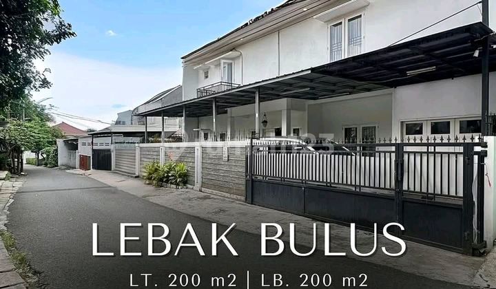 Lebak Bulus Rumah Siap Huni Lokasi Strategis Lingkungan Nyaman 
