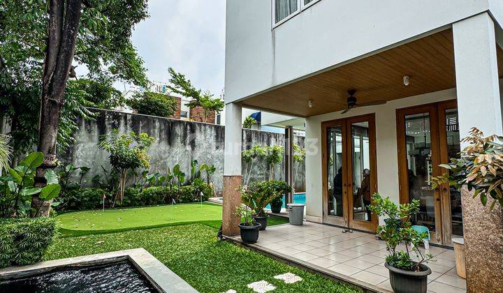 Kemang Bangka Luxurious Modern House Full Furnished L 1