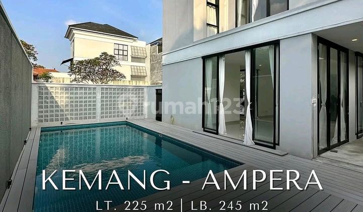 Kemang Ampera Colonial Modern Townhouse Turun Harga 