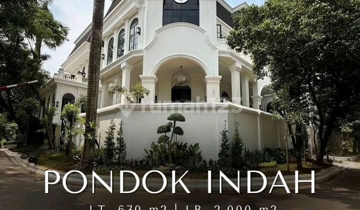 Pondok Indah Luxury American Classic Brand New House Posisi Hoek 