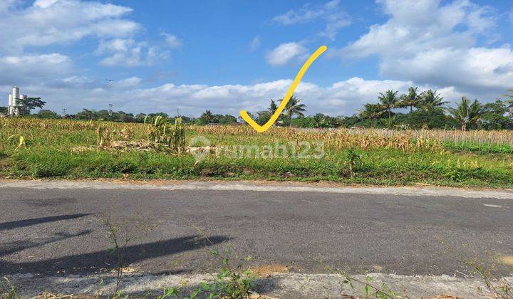 Dijual Tanah Strategis Area Ngemplak View Sawah Gunung Merapi 2