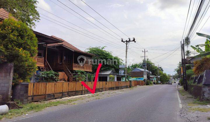 Dijual Tanah Bonus Bangunan Strategis Pinggir Jalan Dekat Kampus 1