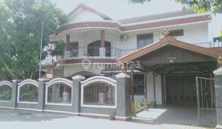 Dijual Murah Tanah Dan Rumah 2 Lt Bangunan Kokoh Area Jln Damai 2