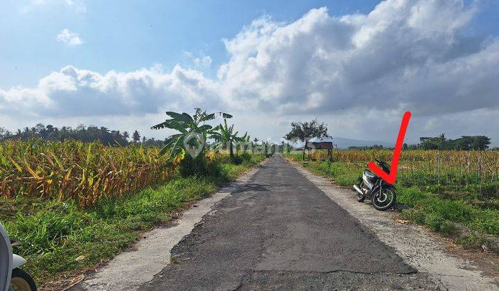 Dijual Tanah Strategis Area Ngemplak View Sawah Gunung Merapi 1