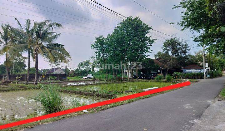 Dijual Tanah View Sawah Hook Strategis Kawasan Perumahan Ngaglik 1