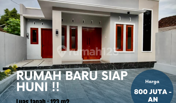 Rumah Baru Minimalis Modern Dekat Kantor Pemda Sleman