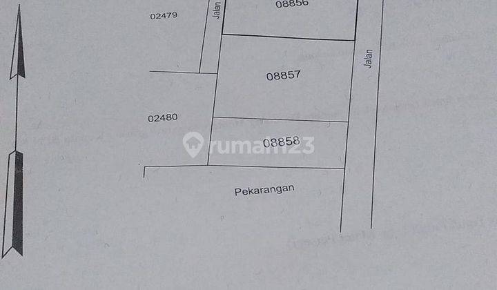 Dijual Tanah Pekarangan Mangku 3 Jalan Di Selatan Pasar Cebongan 2