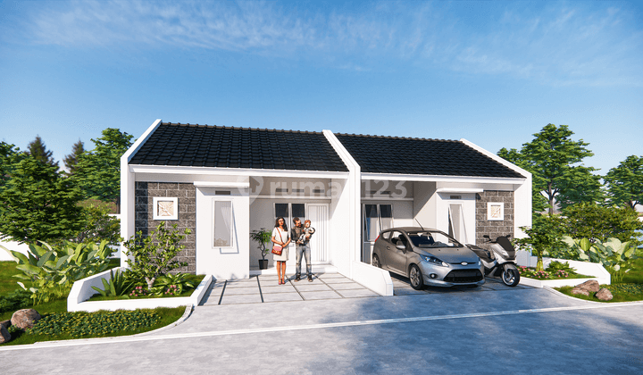 Rumah Modern Baru SHM Terdekat dari Semarang, Rumah Kaliwungu Grand Tamansari Type Kencana FREE AC 1