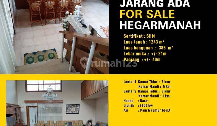 Dijual Rumah Hegarmanah Harga Menarik  1