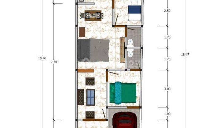 Dijual Rumah Inden di Cisaranten  2