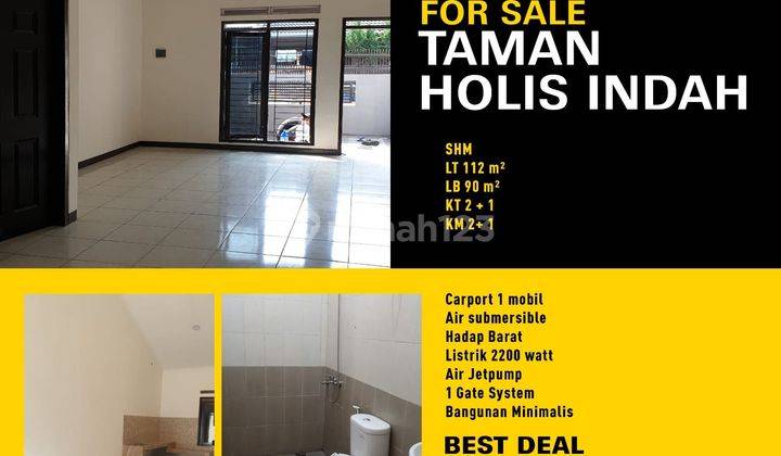 Dijual Rumah di Taman Holis Indah 1