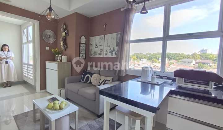 * Dijual Apartemen Full Furnished Posisi Hoek Parahyangan Residence Bandung *