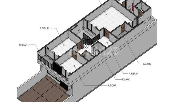 For Sale New House Under Construction Sayap Buah Baru 2