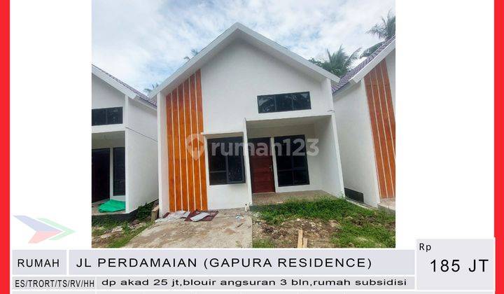 Dijual Rumah Jl Perdamaian  1