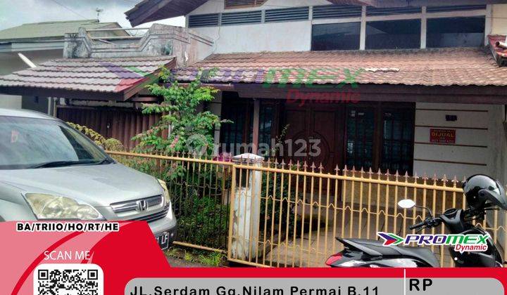 Rumah 2 Lantai di Jl. Sungai Raya Dalam 1
