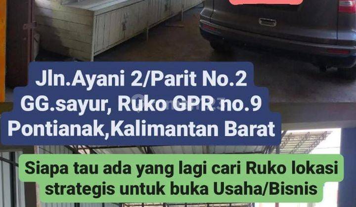 Ruko SHM Siap Pakai di Jl. Parit No.2 5