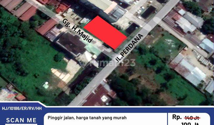 Siap Sewakan Tanah di Jl. Perdana, Pontianak 1