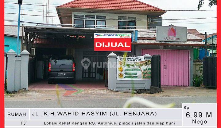 Rumah Dijual Cepat Jl. K.h.wahid Hasyim jl.penjara  1